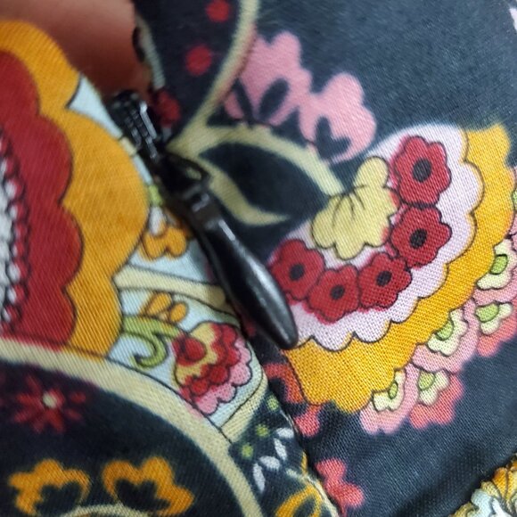 Vintage Boston Proper Womens Y2K Patchwork Babydoll Maxi Dress Size 2 Preppy 90S - Picture 9 of 11